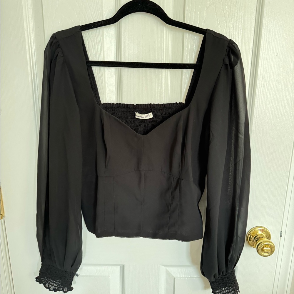 Abercrombie & Fitch Long Sleeve Top
